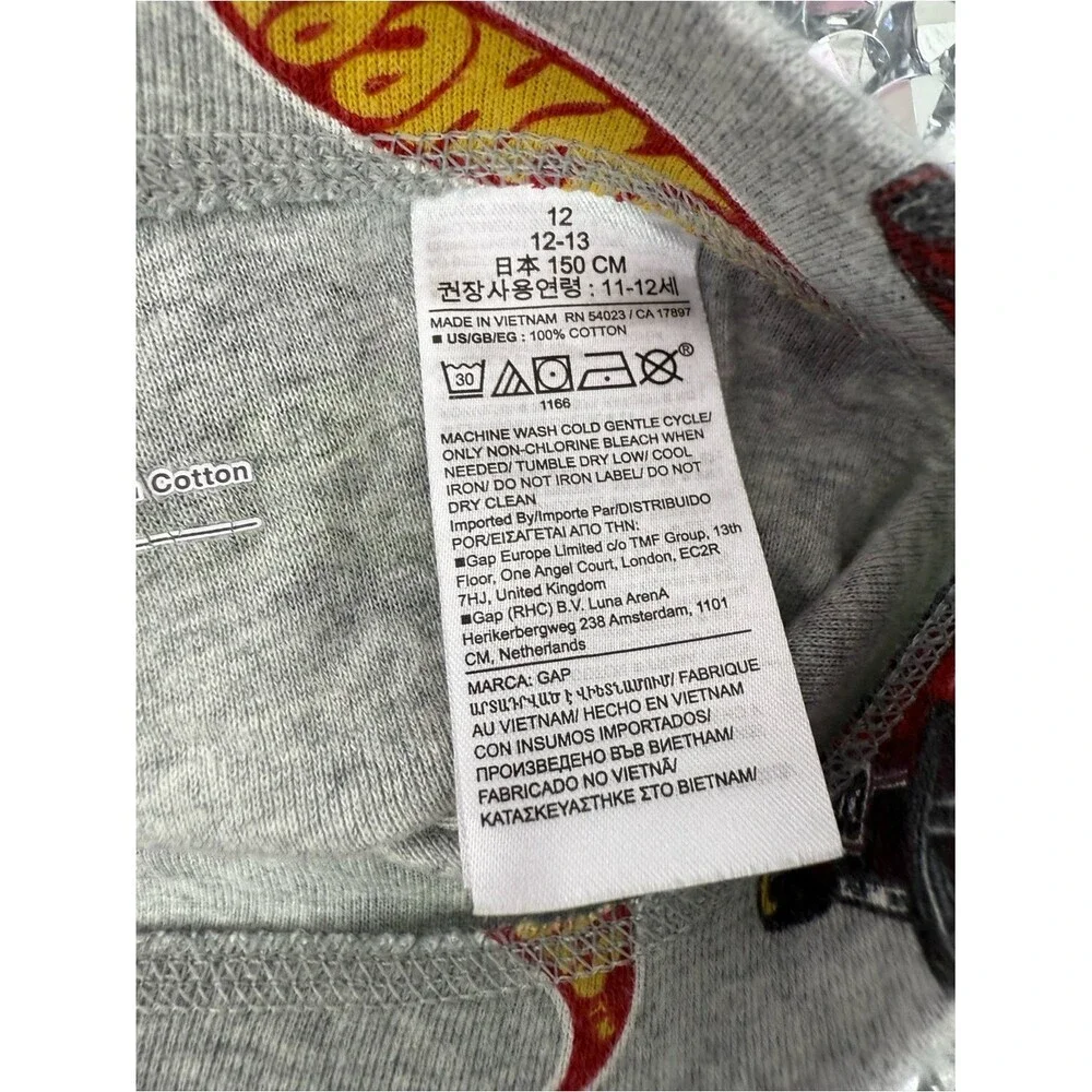 GAP hot wheels pants bottoms Grey Hot Wheels Car Print Leggings